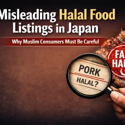 Misleading Halal Food Listings in Japan: Why Muslim Consumers Must Be Careful